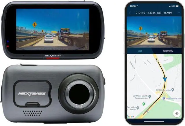 Alt view image 7 of 8 - Nextbase 622GW 4K Dash Cam - Silver NBDVR622GW