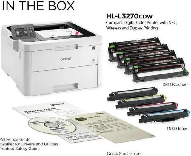 Alt view image 15 of 15 - Brother HL-L3270CDW Single-Function Color Laser