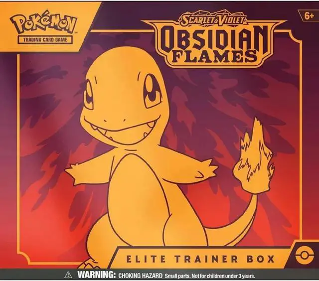 Alt view image 3 of 13 - Pokemon TCG: Obsidian Flames Elite Trainer Box