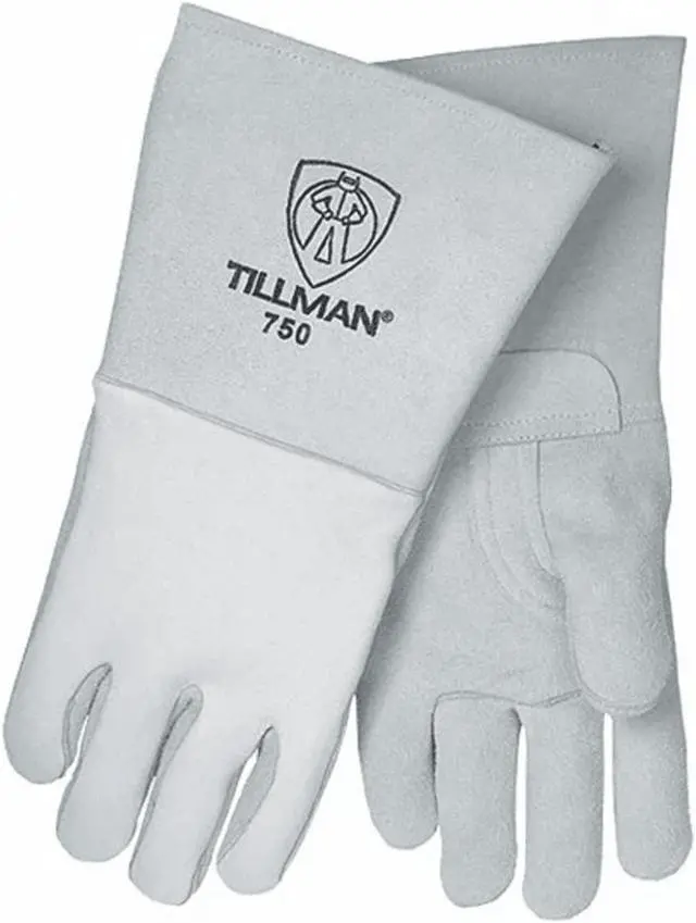 Alt view image 7 of 7 - Tillman 750 Premium Top Grain Elkskin Welding Gloves, Medium