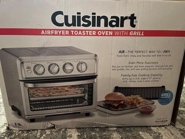 Alt view image 5 of 20 - Cuisinart TOA-70 AirFryer Oven with Grill (Stainless Steel)