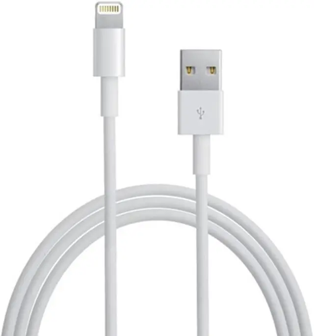 Main image of Apple MD818ZM/A Lightning to USB Cable - 1 meter (3.28 Feet) - White