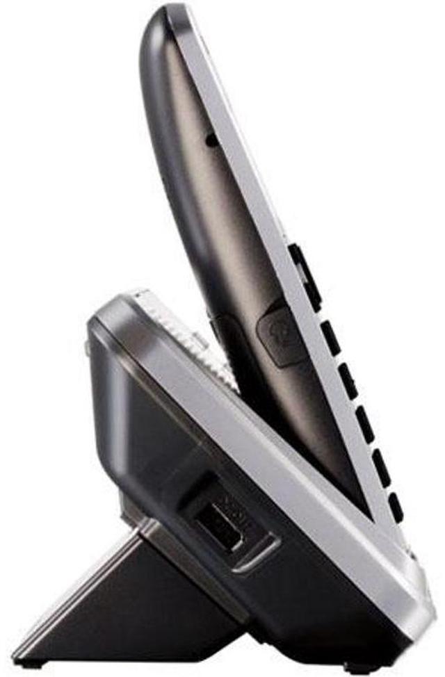 Alt view image 6 of 7 - Panasonic KX-TG7875S 1.9 GHz DECT 6.0 Link to Cell Via Bluetooth Cordless Phone with Integrated Answering Machine and 5 Handsets