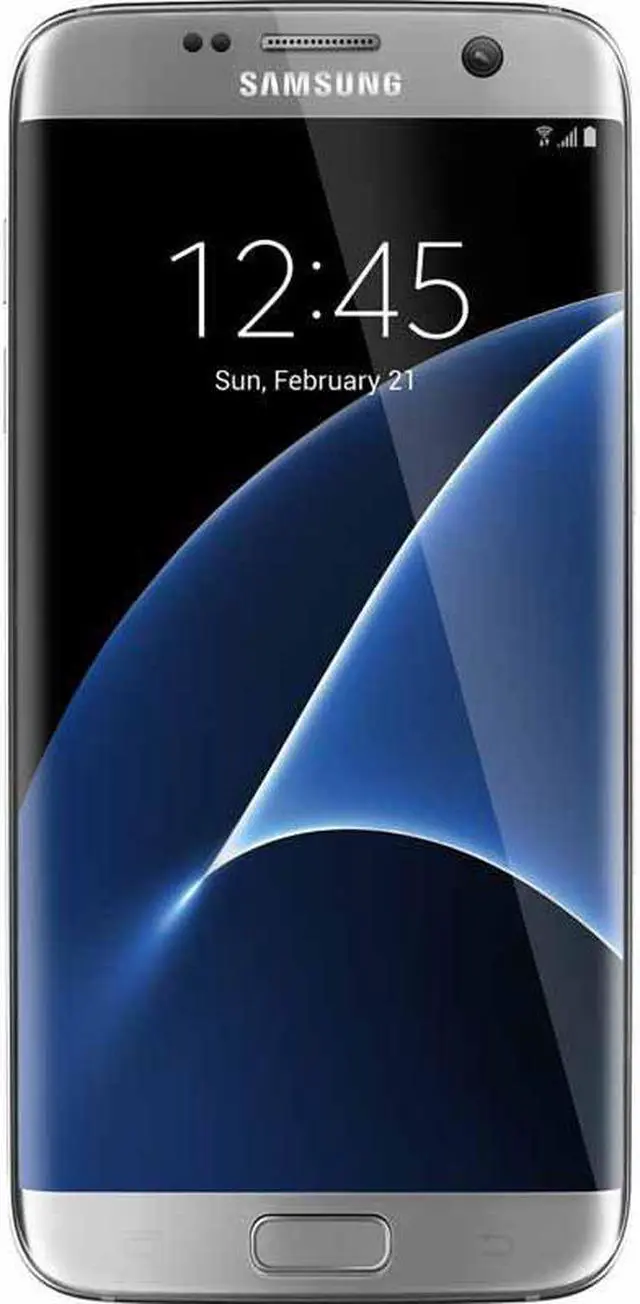 Alt view image 6 of 11 - Samsung Galaxy S7 Edge G935A AT&T Unlocked 5.5" AMOLED Display 4GB RAM 32GB Internal 12MP Camera Phone - Silver Titanium