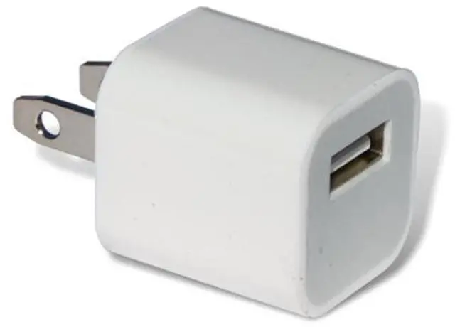 Alt view image 5 of 8 - Apple MD810LL/A 5 Watts USB Power Adapter for All iPhone and iPods With Dock/Lightning Connector - White