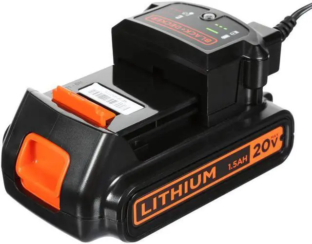 Alt view image 5 of 17 - Black & Decker BDCDE120C 20V MAX Lithium-Ion 3/8 in. Cordless Drill Driver Kit with Autosense Technology (2 Ah)