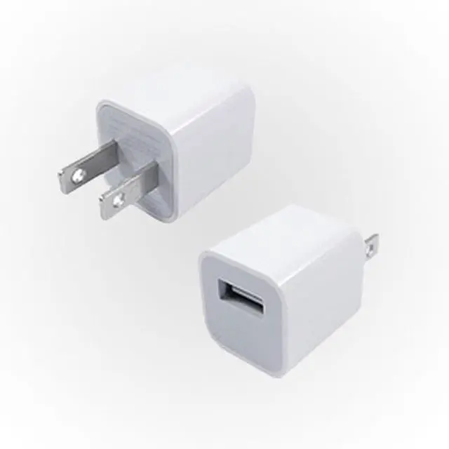 Alt view image 2 of 8 - Apple MD810LL/A 5 Watts USB Power Adapter for All iPhone and iPods With Dock/Lightning Connector - White