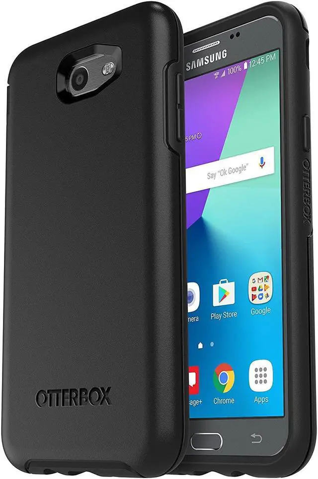 Main image of OtterBox 77-55403 SYMMETRY SERIES Case for Samsung Galaxy J7, Black
