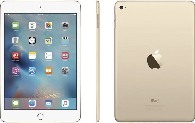 Alt view image 2 of 5 - Apple iPad mini 4 (4th Gen) 128GB - Wi-Fi - 7.9" - Gold - (2015) - Good Condition