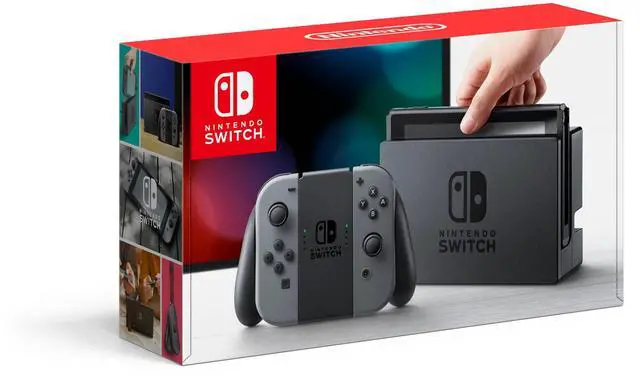 Refurbished: Nintendo Switch with Gray Controllers - Newegg.com