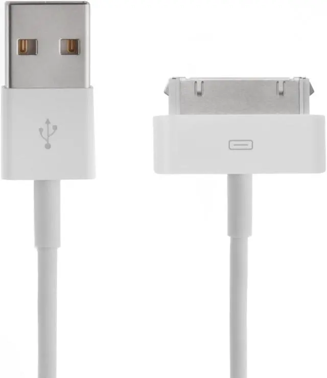 Alt view image 3 of 5 - Original Apple 30 Pin Dock Connector to USB Sync and Charging Cable for iPhone/iPad (MA591G/C)