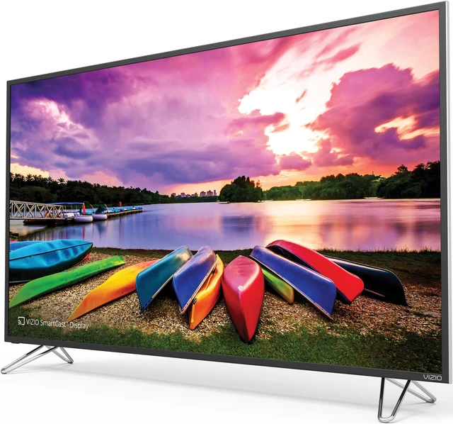 Main image of VIZIO - 55" Class (54.64" Diag.) - LED - 2160p - with Chromecast Built-in - 4K UHD Home Theater Display with High Dynamic Range - Black