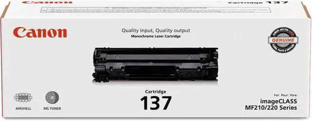 Alt view image 4 of 4 - CANON IMAGECLASS MF212W 1-CRG137 SD BLACK TONER, 2.4k yield