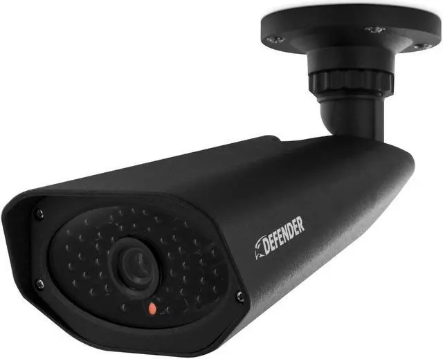 Alt view image 9 of 9 - Defender PRO Widescreen Outdoor Security Cameras with Automatic 150ft Night Vision and Aluminum Vandal Resistant Housing - 4 Pack (21146)