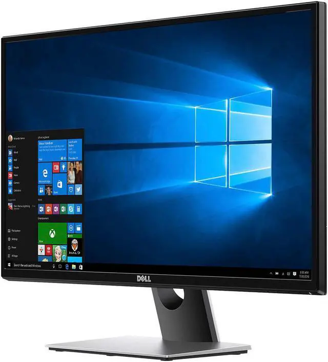 Alt view image 10 of 20 - Dell SE2717HR 27" Full HD 1920x1080 75Hz AMD FreeSync HDMI VGA Narrow Bezel LED Backlit Gaming Monitor