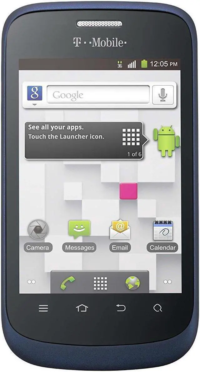 Main image of ZTE Concord V768 Unlocked 4G GSM Quad-Band Android Touchscreen Smartphone