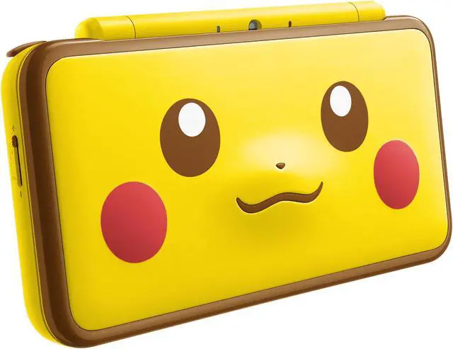 Alt view image 3 of 5 - Nintendo 2 DS XL Pikachu Edition (Discontinued)