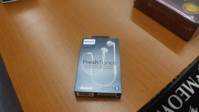 Alt view image 2 of 4 - Philips FreshTones MyJam In-Ear Earphones Wireless Bluetooth Headphones, White, SHB5250WT