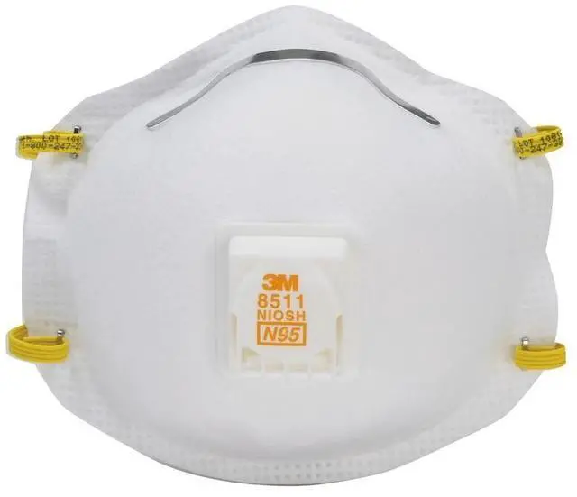 Alt view image 20 of 20 - 3M Paint Sanding Valved Respirator 8511PB1A