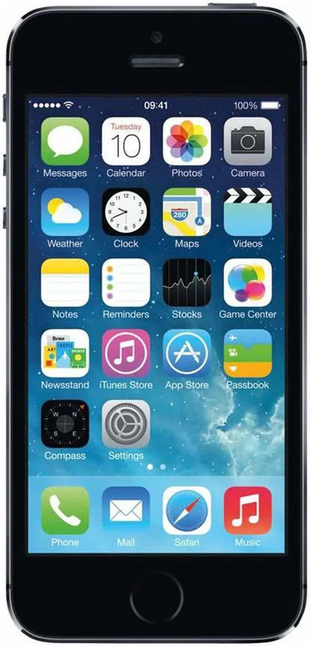 Alt view image 4 of 4 - Apple iPhone 5s A1533 4G LTE Unlocked GSM Phone - B Grade Refurbished 4.0" Gray 1GB RAM DDR3 RAM