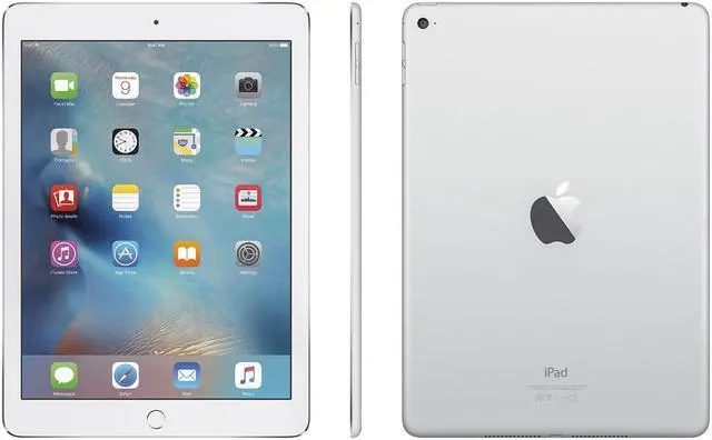 Alt view image 2 of 3 - Apple iPad Air 2 MGKM2LL/A (64GB, Wi-Fi, Silver)