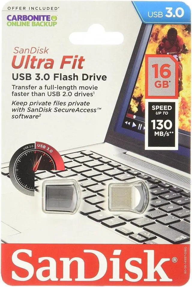 Alt view image 9 of 9 - SanDisk Ultra Fit USB 3.0 Flash Drive