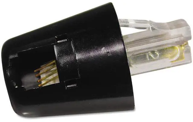 Alt view image 8 of 19 - Softalk Twisstop Rotating Phone Cord Detangler, Black 1501