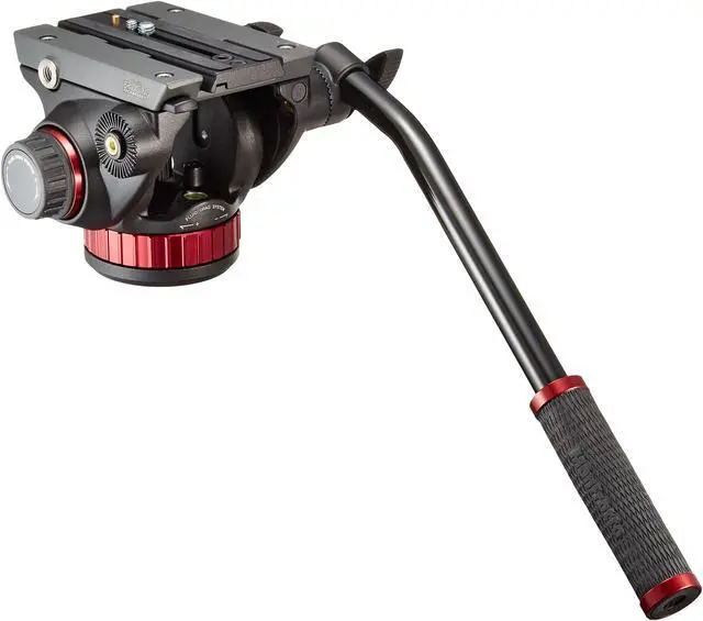 Alt view image 6 of 20 - Manfrotto 502HD Pro Video Head with Flat Base (3/8"-16 Connection)