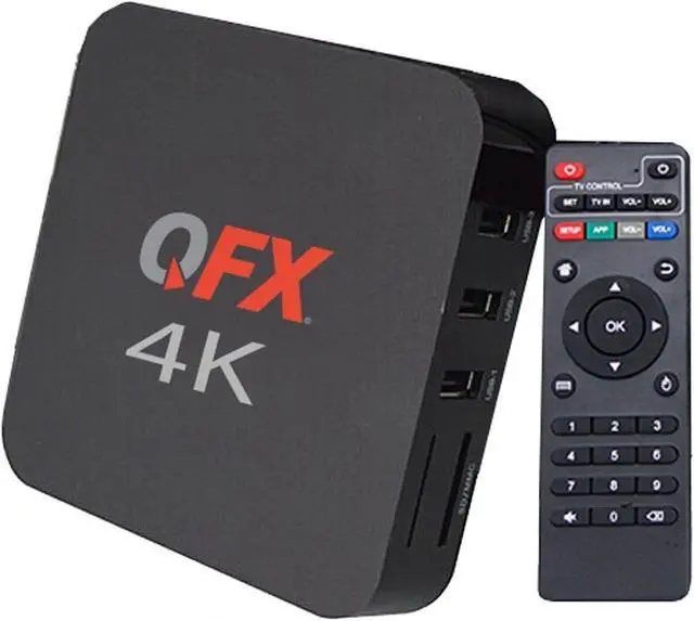 Alt view image 4 of 4 - QFX Android TV Box With Antenna