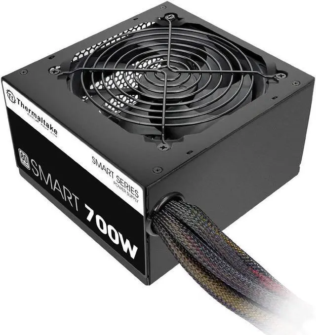 Alt view image 2 of 8 - Thermaltake PS-SPD-0700NPCWUS-W Smart 700W 80+ White Certified PSU