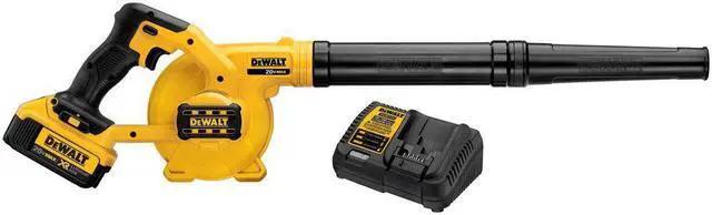 Alt view image 5 of 18 - Dewalt DCE100M1 20V MAX Cordless Lithium-Ion Compact Jobsite Blower Kit
