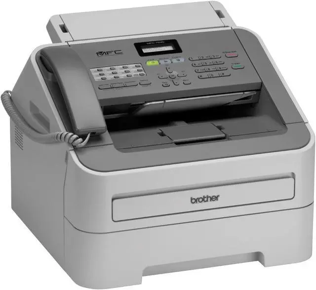 Alt view image 3 of 4 - Brother MFC-7240 Monochrome Laser Printer - Upto 21 ppm - Upto 2400 x 600 dpi - 20 Sheets - USB 2.0