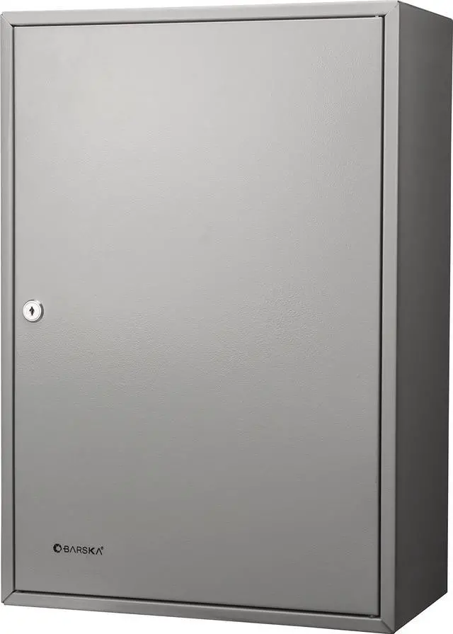 Alt view image 4 of 17 - Barska Key Box, Wall Mount, 300 Key Cap. Matte Steel CB13238
