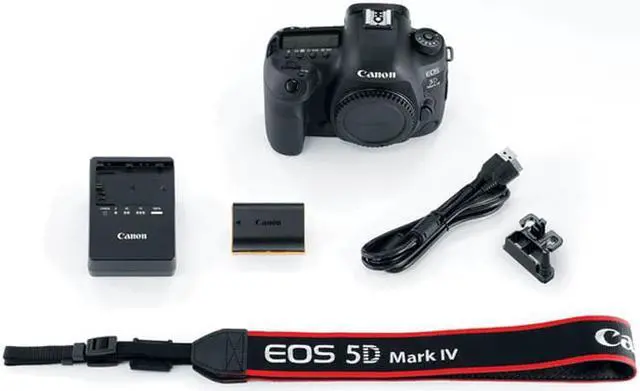 Alt view image 4 of 15 - Canon EOS 5D Mark IV 30.4 Megapixel Digital SLR Camera Body Only - Black - 3.2" Touchscreen LCD - 16:9 - E-TTL II - 6720 x 4480 Image - 4096 x 2160 Video - HDMI - PictBridge - HD Movie Mode - ...