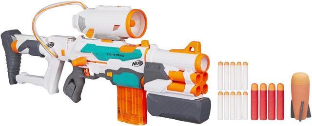 Alt view image 5 of 12 - NERF N-Strike Modulus Tri-Strike Blaster