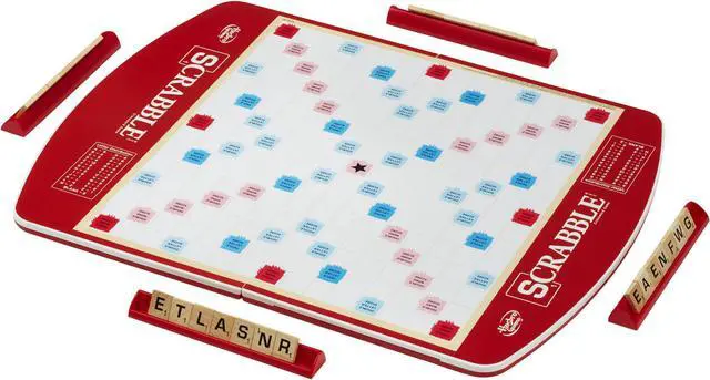Alt view image 7 of 8 - Scrabble Deluxe Crossword Game