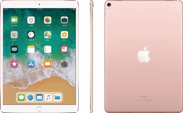 Alt view image 4 of 7 - Apple iPad Pro 10.5" with ( Wi-Fi + Cellular ) - 2017 Model - 64GB, ROSE GOLD
