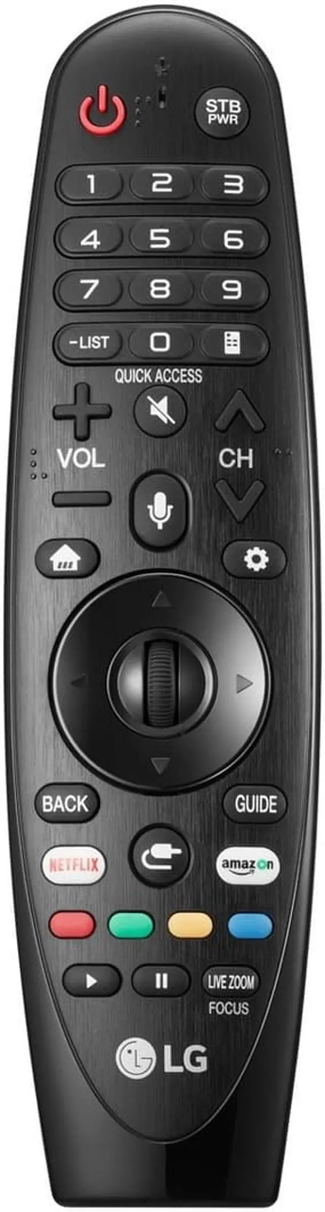 Alt view image 10 of 10 - LG AN-MR18BA Magic Remote Control for 2018 LG Smart TV's