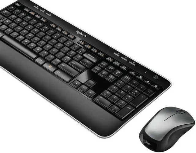 Alt view image 5 of 14 - Logitech 920-002595 Wireless Desktop MK520 Keyboard and Mouse Combo