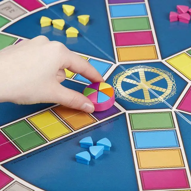 Alt view image 13 of 18 - Trivial Pursuit Classic Ed Family Fun Strategy Board Game Hasbro HSBC1940