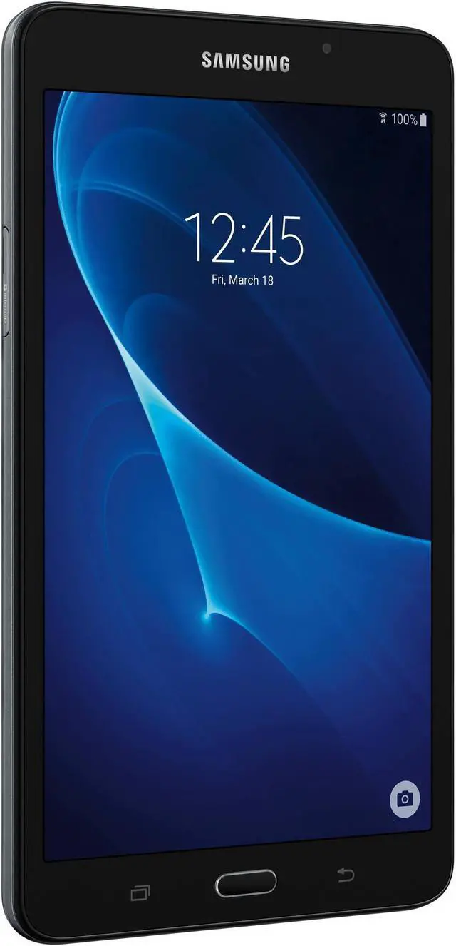Alt view image 9 of 10 - SAMSUNG Galaxy Tab A SM-T280NZKAXAR Quad Core Processor 1.30 GHz 1.5 GB Memory 8 GB Flash Storage 7.0" 1280 x 800 Tablet Android 5.1 (Lollipop) Black