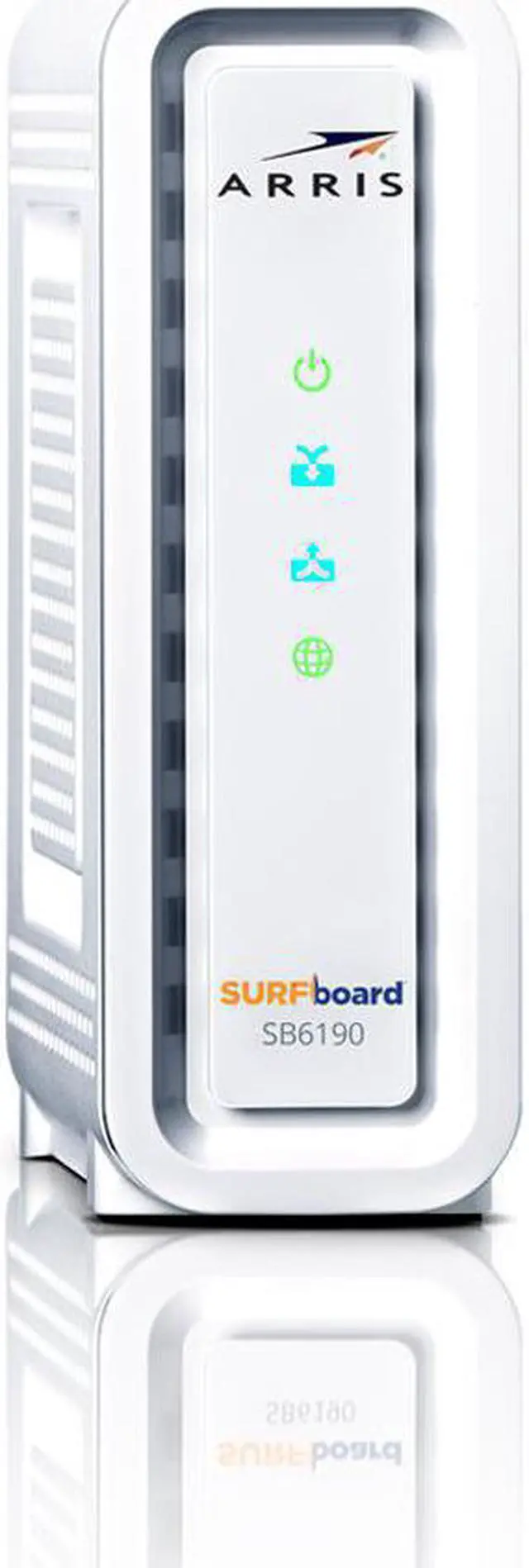 Alt view image 5 of 5 - ARRIS SURFboard SB6190-RB DOCSIS 3.0 Cable Modem - White