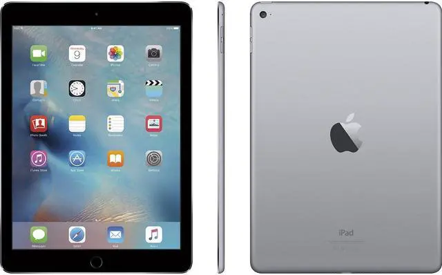Alt view image 12 of 13 - Apple iPad Air 2 64GB Retina Display 9.7" MGKL2LL/A WiFi Space Gray