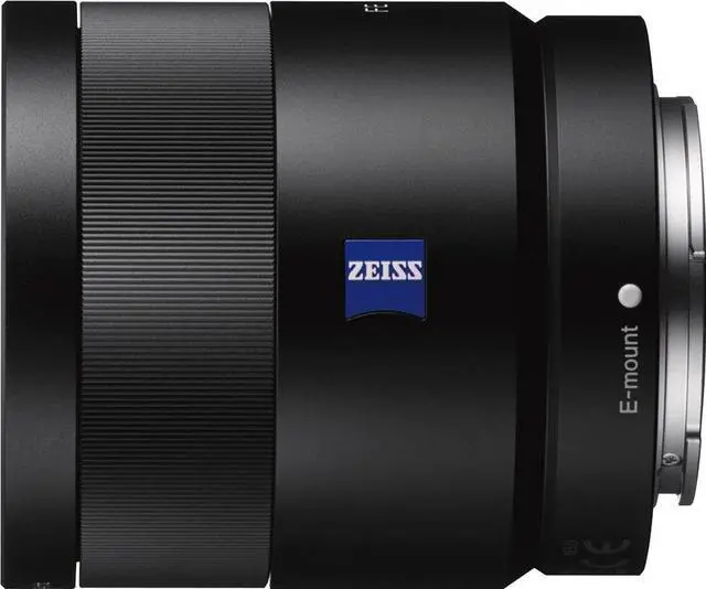 Alt view image 2 of 3 - Sony Sonnar T* SEL55F18Z - 55 mm - f/1.8 - Mid-range Zoom Lens for Sony E - 49 mm Attachment - 0.14x MagnificationOptical IS - 2.5"Diameter