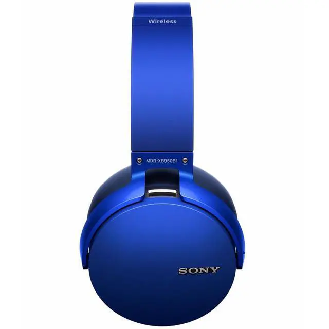 Alt view image 9 of 9 - Sony 950B1 Wireless Bluetooth Extra Bass Headphones with App Control, 2017 Model