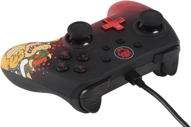 Alt view image 2 of 5 - PowerA 1506259-01 Wired Controller for Nintendo Switch - Bowser