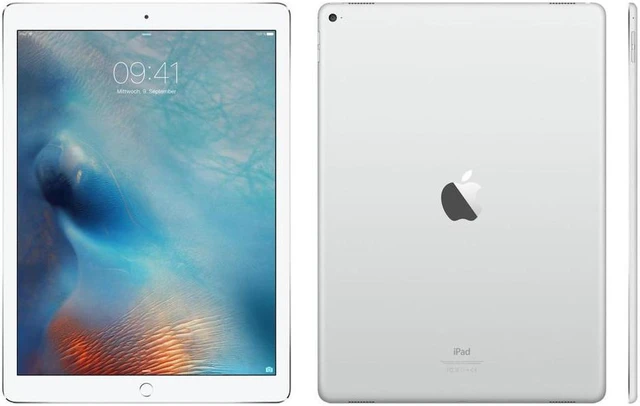 Alt view image 5 of 8 - Apple iPad Pro 128 GB Tablet - 12.9" - Retina Display - Wireless LAN - Apple A9X - Silver - iOS 9 - Slate - 2732 x 2048 Multi-touch Screen 4:3 Display - Bluetooth - Imagination Technologies ...