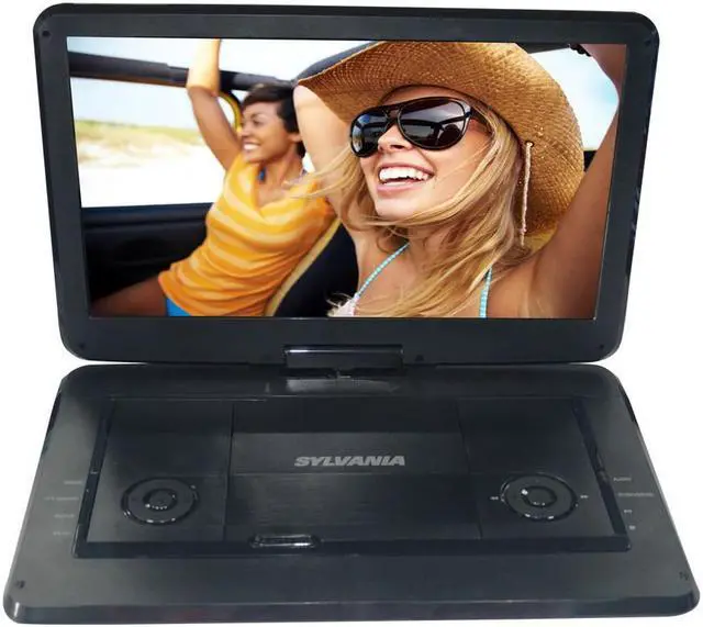 Alt view image 18 of 20 - Osram - SDVD1566 - SYLVANIA(R) SDVD1566 15.6 Swivel Screen Portable DVD & Media Player