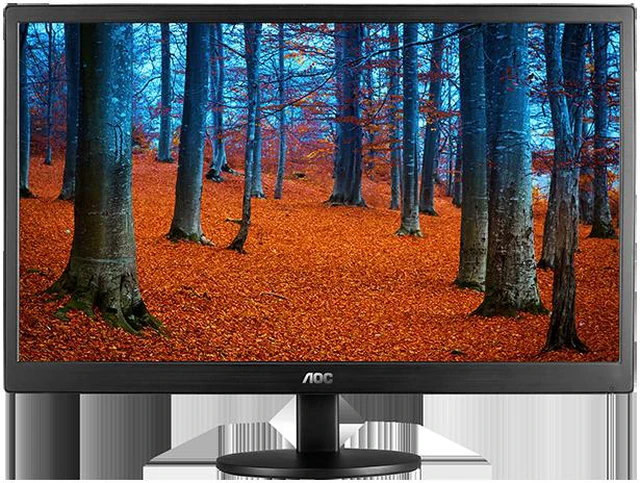 Alt view image 6 of 6 - AOC E970SWN 18.5" LED LCD Monitor - 16:9 - 5 ms - Adjustable Monitor Angle - 1366 x 768 - 16.7 Million Colors - 200 Nit - 700:1 - WXGA - VGA - 15 W - Black - RoHS, ENERGY STAR 6.0, EuP, EPEAT ...