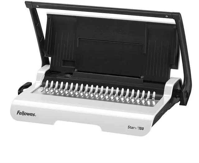 Alt view image 9 of 20 - Fellowes Star+ 150 Manual Comb Binding Machine